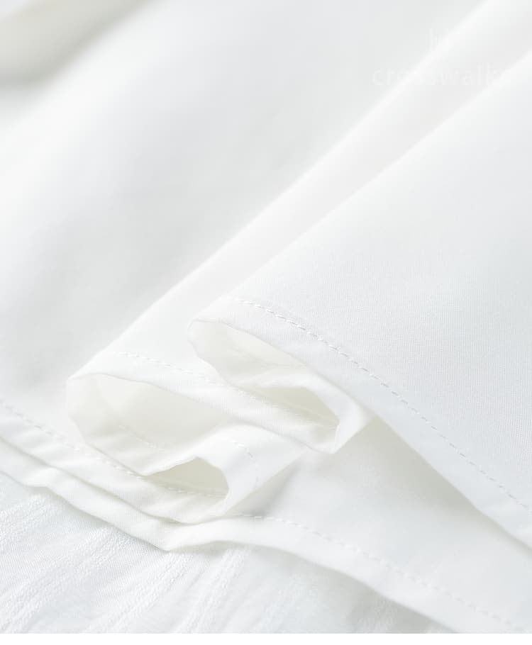 白スカート ティアードプリーツ ロングスカート