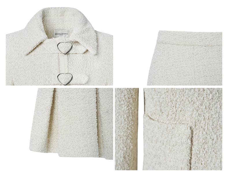 白スカート 上品プリーツスカート