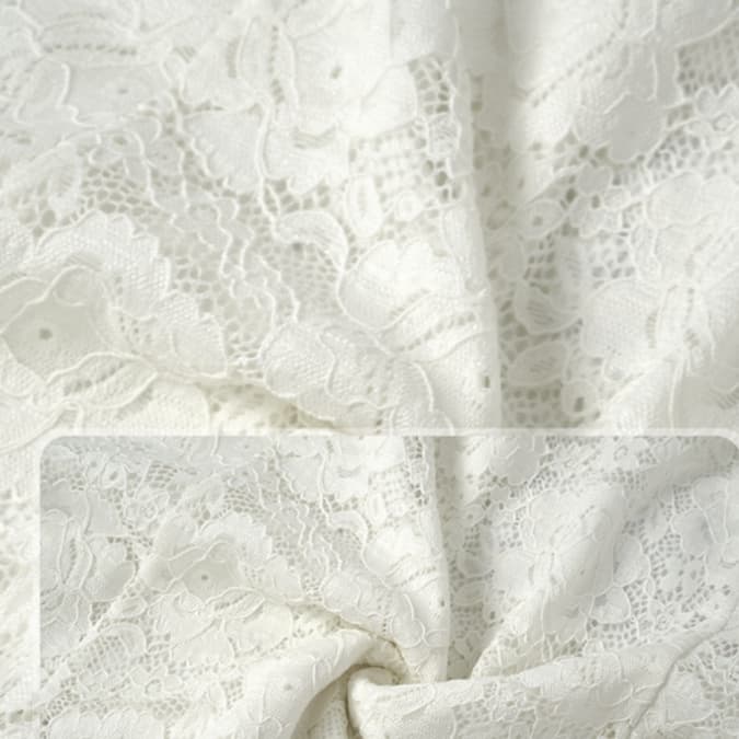 白スカート 上品レース マーメイドロングスカート