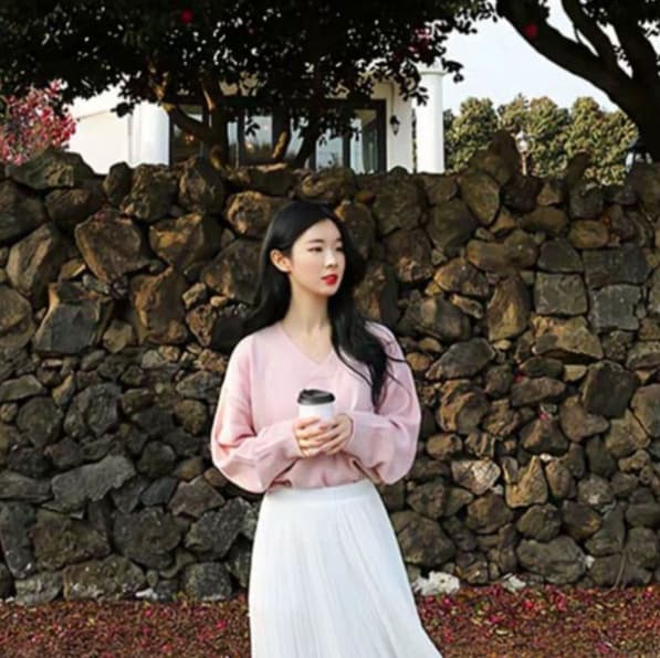 白スカート なめらかプリーツロングスカート