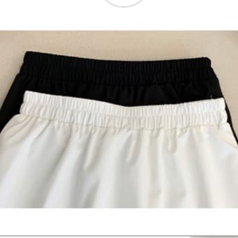 白スカート ティアードフリルロングスカート