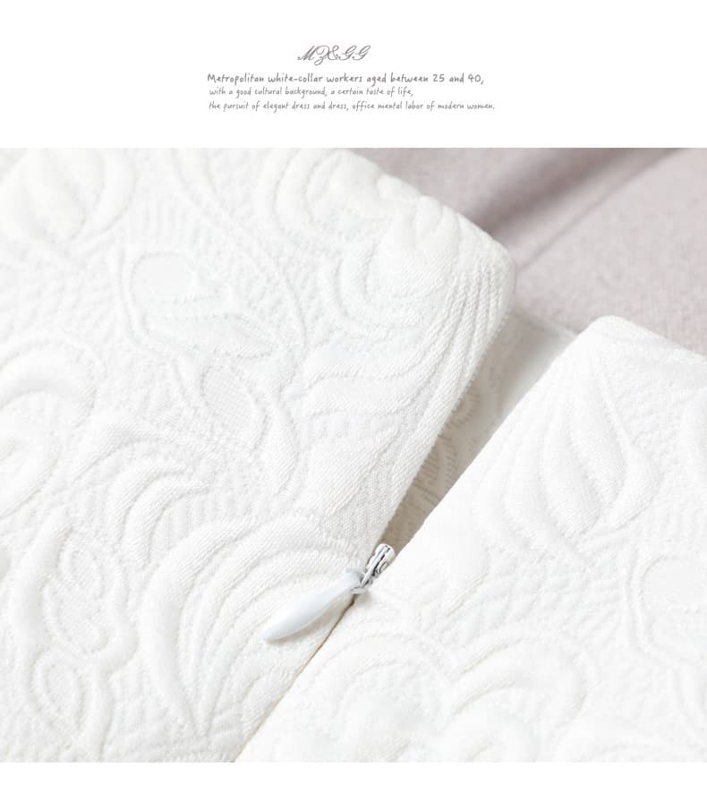 白スカート 上品な花柄レース織りタイトスカート